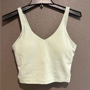 NWOT Sage Green Women’s Athletic Tank Top Sports Bra Size S